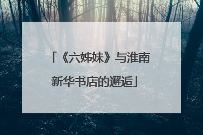 《六姊妹》与淮南新华书店的邂逅