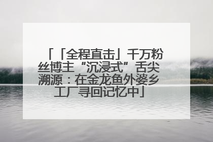 「全程直击」千万粉丝博主“沉浸式”舌尖溯源：在金龙鱼外婆乡工厂寻回记忆中