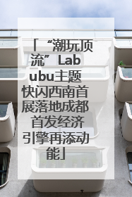 “潮玩顶流”Labubu主题快闪西南首展落地成都 首发经济引擎再添动能
