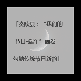 炎陵县：“我们的节日•端午”画卷 勾勒传统节日新韵