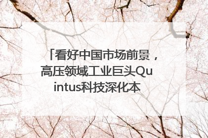 看好中国市场前景，高压领域工业巨头Quintus科技深化本土策略，构建全方位服务亚太区总部