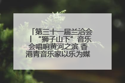 第三十一届兰洽会丨“狮子山下”音乐会唱响黄河之滨 香港青音乐家以乐为媒促陇港文化交流