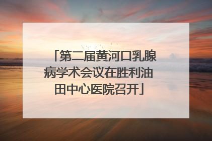 第二届黄河口乳腺病学术会议在胜利油田中心医院召开