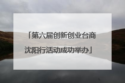 第六届创新创业台商沈阳行活动成功举办