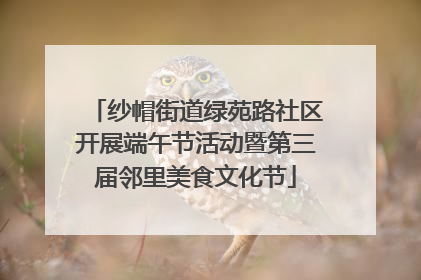纱帽街道绿苑路社区开展端午节活动暨第三届邻里美食文化节