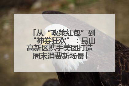 从“政策红包”到“神券狂欢”：昆山高新区携手美团打造周末消费新场景
