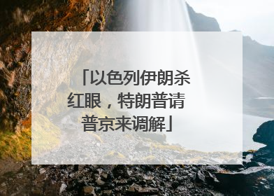 以色列伊朗杀红眼，特朗普请普京来调解