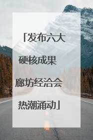 发布六大硬核成果 廊坊经洽会热潮涌动