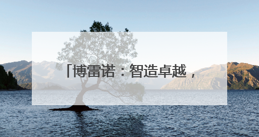 博雷诺：智造卓越，赋能液压机新未来