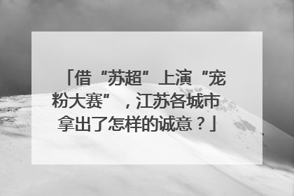 借“苏超”上演“宠粉大赛”，江苏各城市拿出了怎样的诚意？