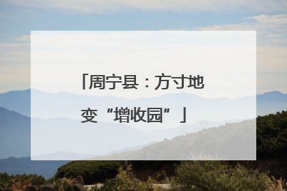 周宁县：方寸地变“增收园”