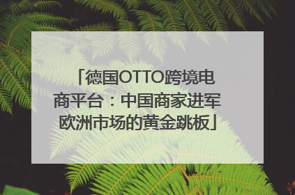 德国OTTO跨境电商平台：中国商家进军欧洲市场的黄金跳板