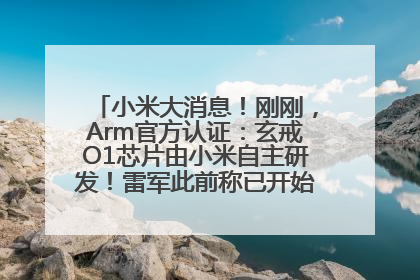 小米大消息！刚刚，Arm官方认证：玄戒O1芯片由小米自主研发！雷军此前称已开始大规模量产