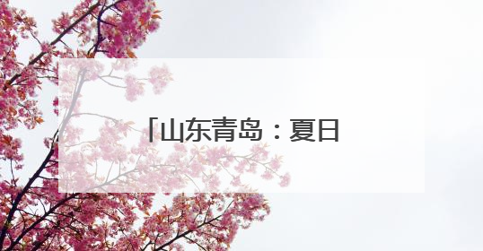 山东青岛：夏日湿地尽显生态美