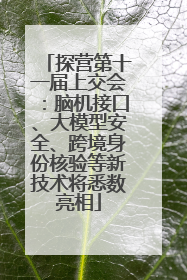 探营第十一届上交会：脑机接口、大模型安全、跨境身份核验等新技术将悉数亮相