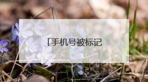 手机号被标记成“快递送餐”，如何解决？