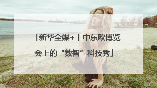 新华全媒+丨中东欧博览会上的“数智”科技秀