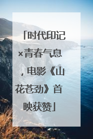 时代印记×青春气息，电影《山花苍劲》首映获赞