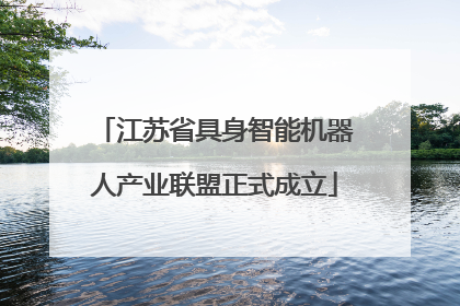 江苏省具身智能机器人产业联盟正式成立