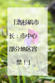 洛杉矶市长：市中心部分地区宵禁！