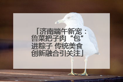 济南端午新宠：鲁菜把子肉“包”进粽子 传统美食创新融合引关注