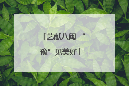 艺献八闽 “豫”见美好