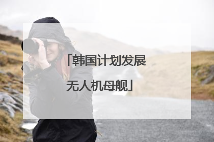 韩国计划发展无人机母舰