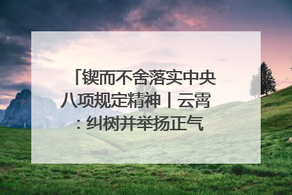 锲而不舍落实中央八项规定精神丨云霄：纠树并举扬正气 作风建设谱新章