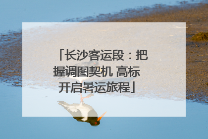 长沙客运段：把握调图契机 高标开启暑运旅程