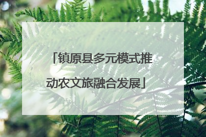 镇原县多元模式推动农文旅融合发展