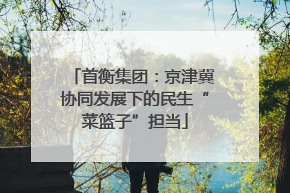 首衡集团：京津冀协同发展下的民生“菜篮子”担当