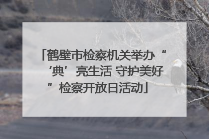 鹤壁市检察机关举办“‘典’亮生活 守护美好”检察开放日活动