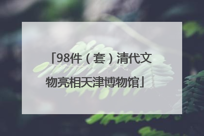 98件（套）清代文物亮相天津博物馆